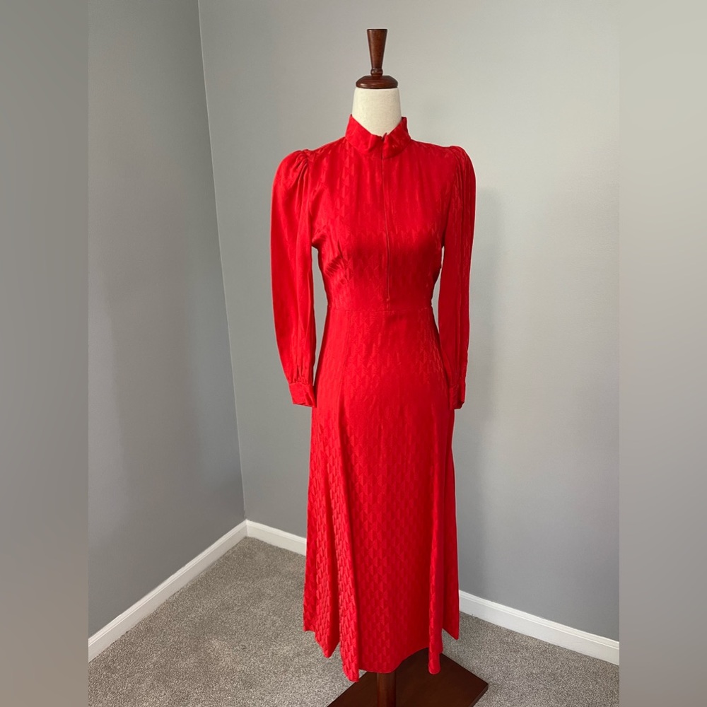 SANDRO RAYA MIDI DRESS NWT